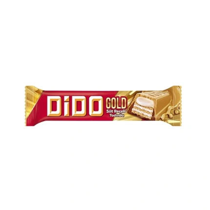 Ülker Dido Gold Süt Reçelli Çikolatalı Gofret 36 g 24'lü